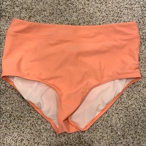 Coral high waisted Nani swimwear bottoms